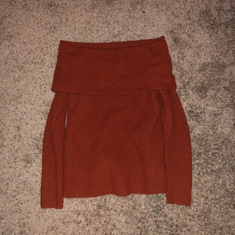 Off the shoulder sweater